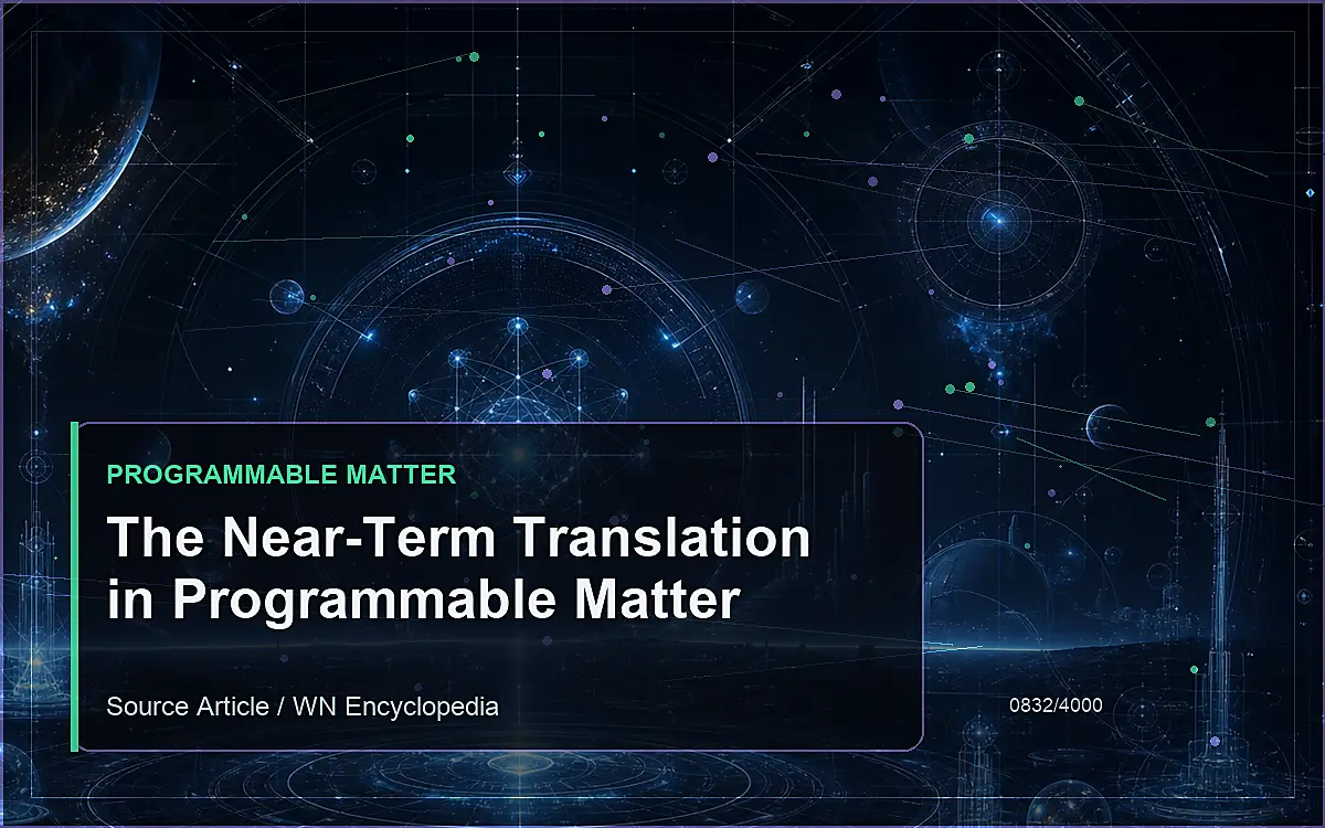 AI-generated encyclopedia reference image for The Near-Term Translation in Programmable Matter