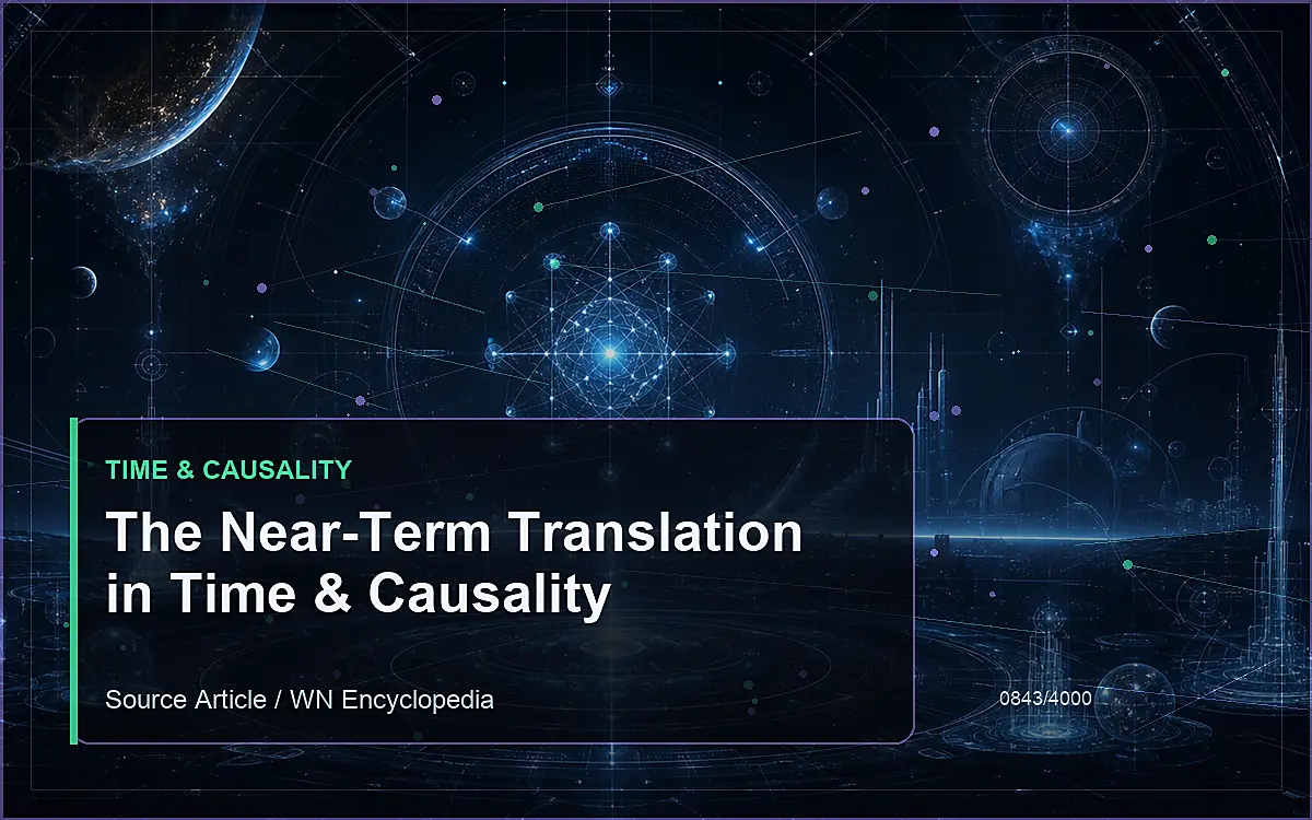 AI-generated encyclopedia reference image for The Near-Term Translation in Time & Causality