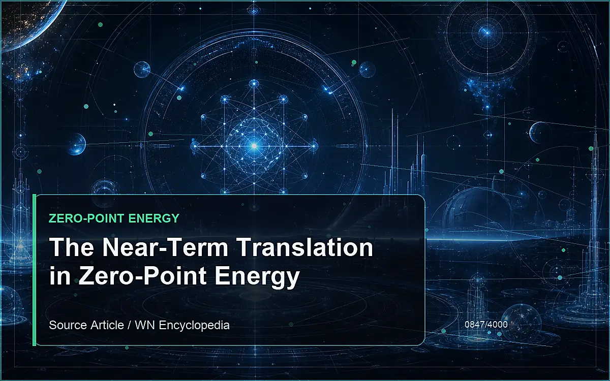 AI-generated encyclopedia reference image for The Near-Term Translation in Zero-Point Energy