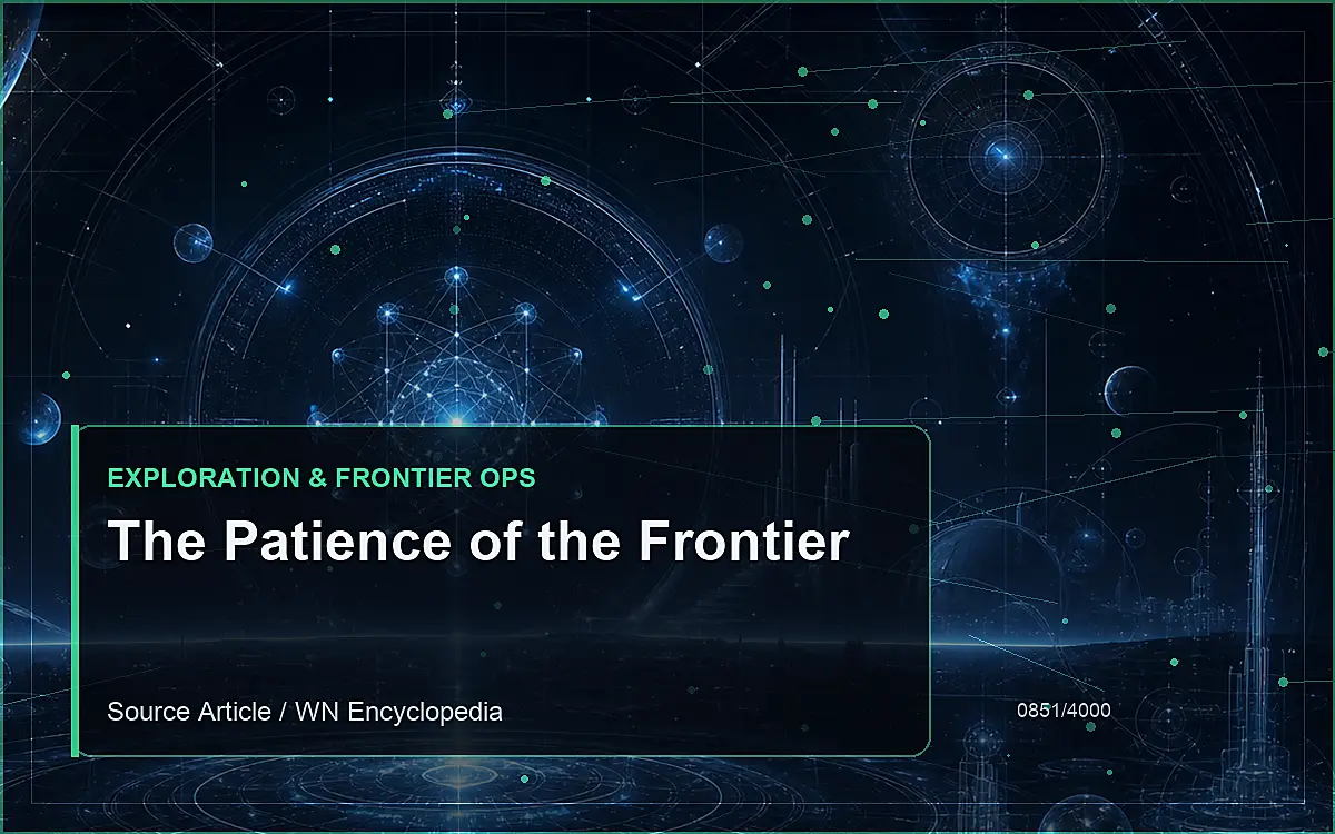 AI-generated encyclopedia reference image for The Patience of the Frontier
