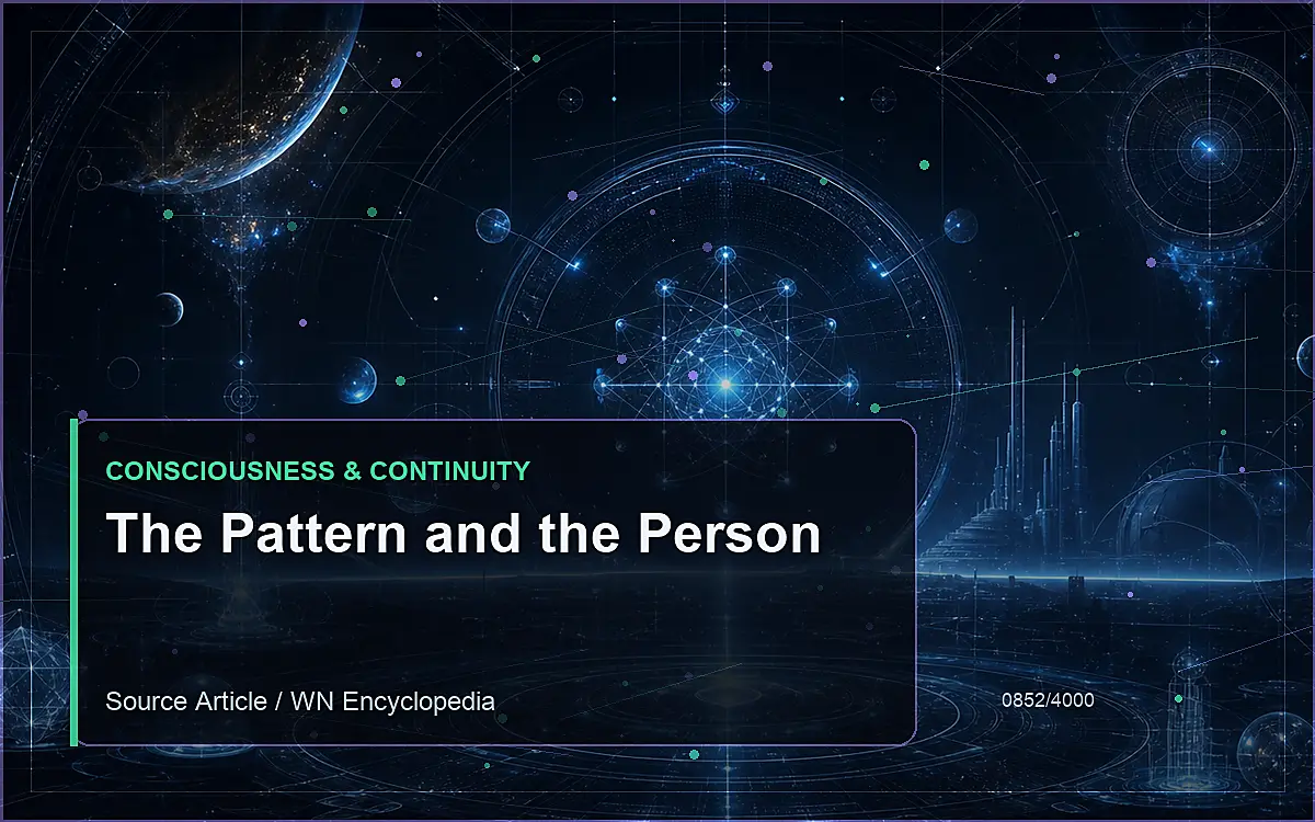 AI-generated encyclopedia reference image for The Pattern and the Person