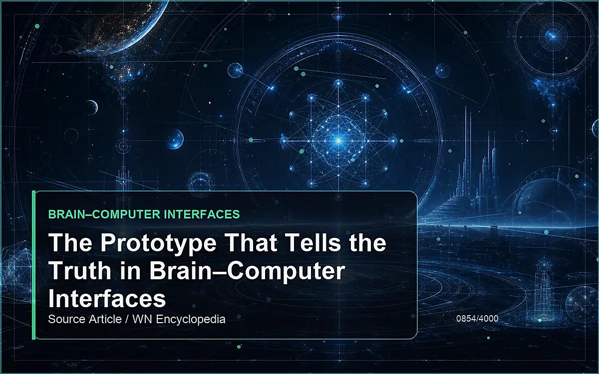 AI-generated encyclopedia reference image for The Prototype That Tells the Truth in Brain–Computer Interfaces