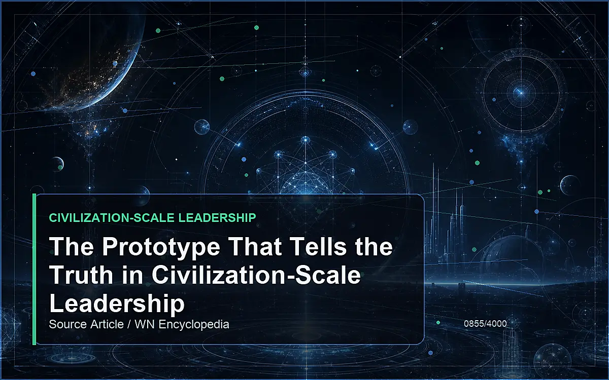 AI-generated encyclopedia reference image for The Prototype That Tells the Truth in Civilization-Scale Leadership