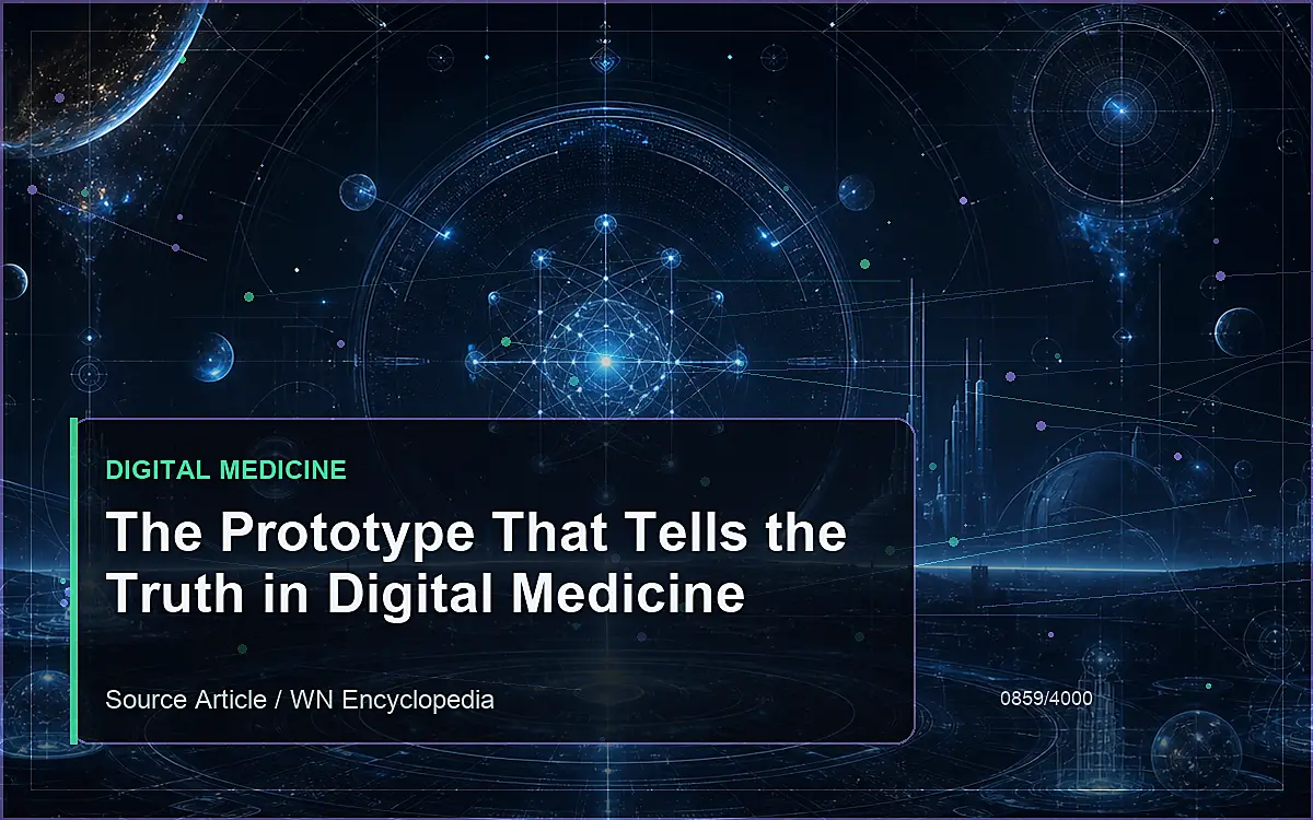 AI-generated encyclopedia reference image for The Prototype That Tells the Truth in Digital Medicine