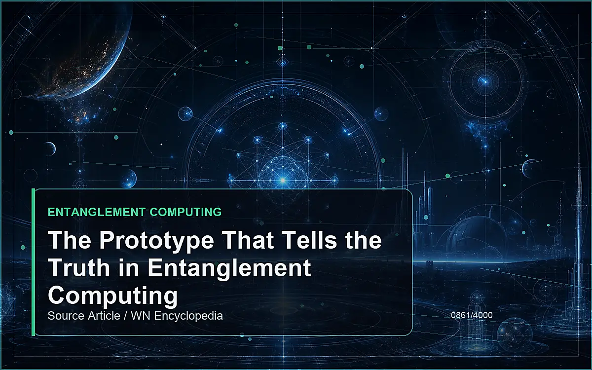 AI-generated encyclopedia reference image for The Prototype That Tells the Truth in Entanglement Computing