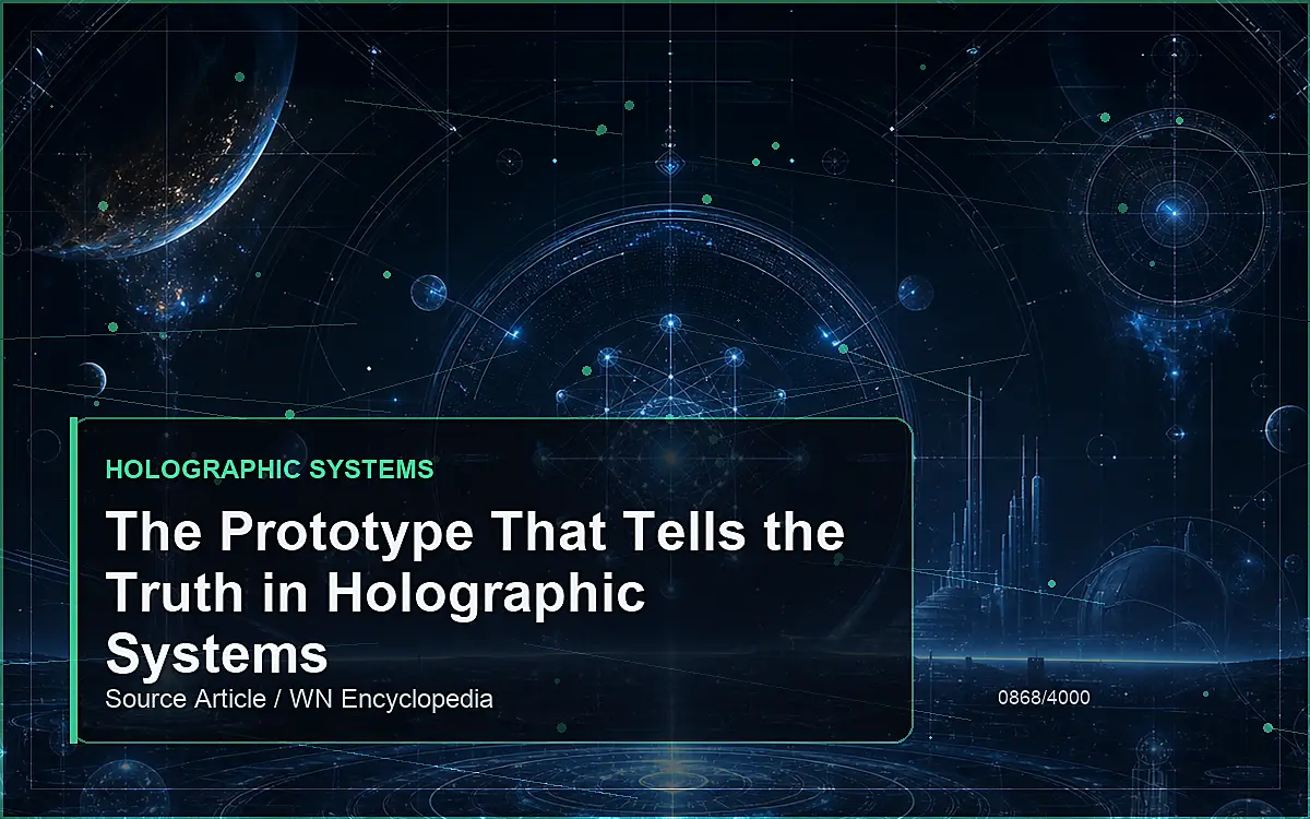 AI-generated encyclopedia reference image for The Prototype That Tells the Truth in Holographic Systems