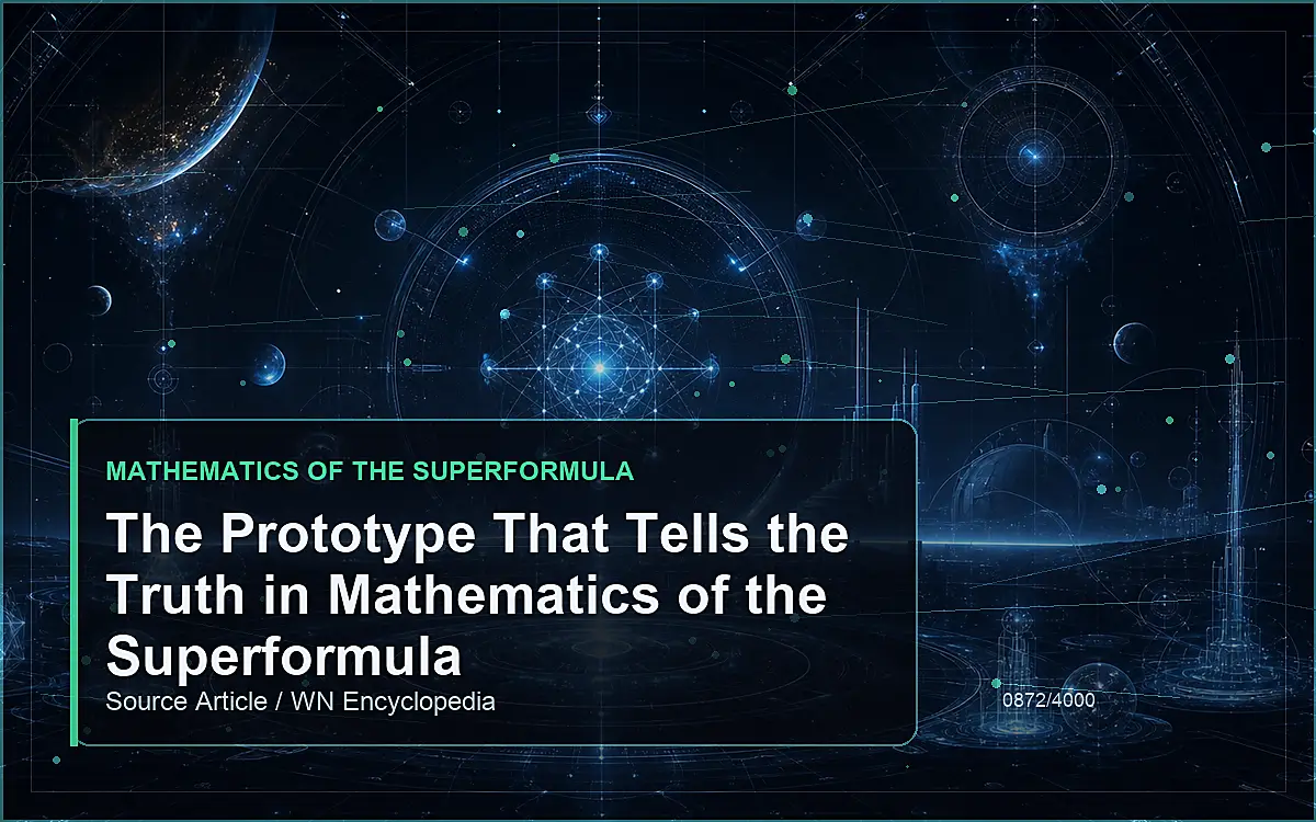 AI-generated encyclopedia reference image for The Prototype That Tells the Truth in Mathematics of the Superformula