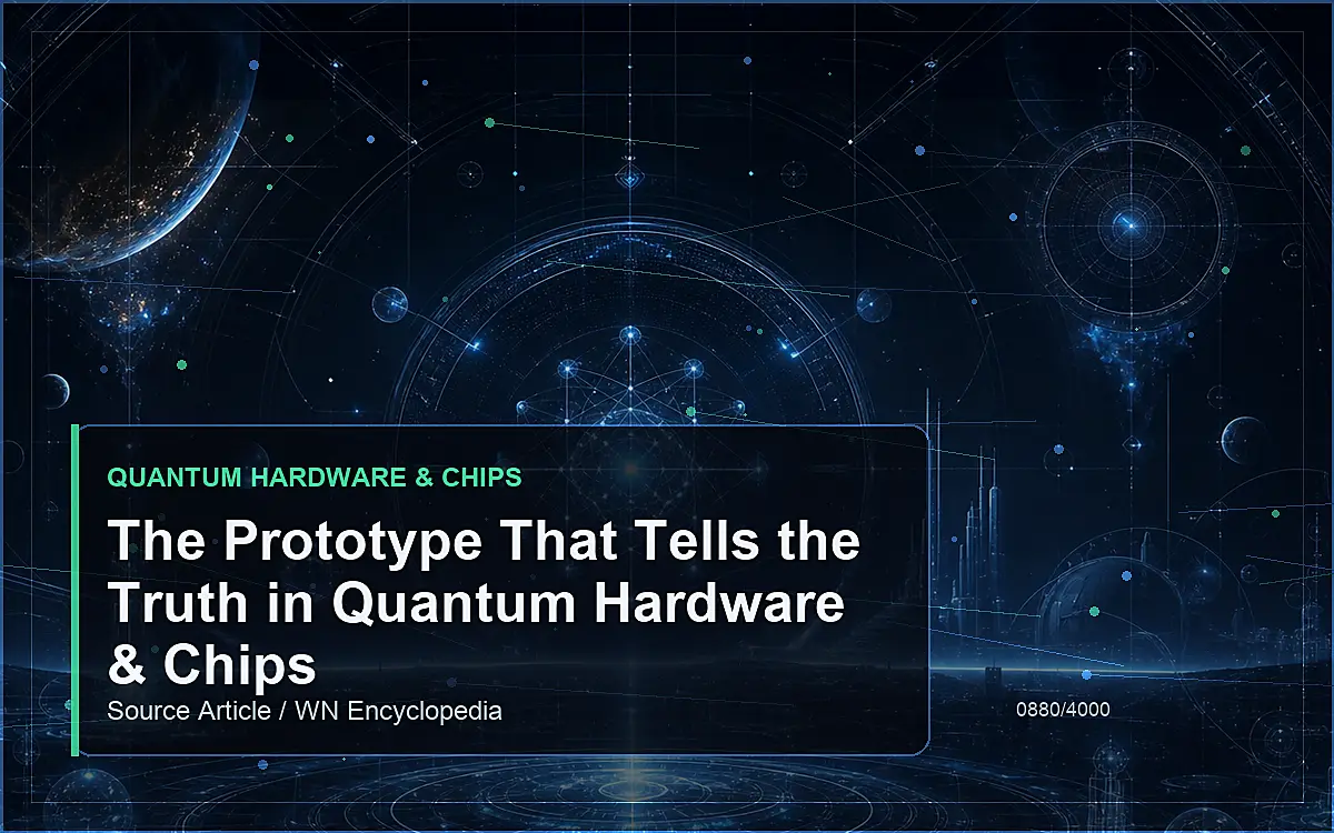 AI-generated encyclopedia reference image for The Prototype That Tells the Truth in Quantum Hardware & Chips
