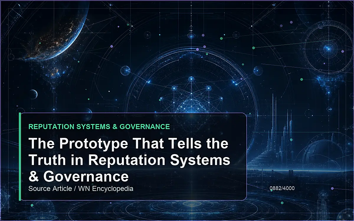 AI-generated encyclopedia reference image for The Prototype That Tells the Truth in Reputation Systems & Governance