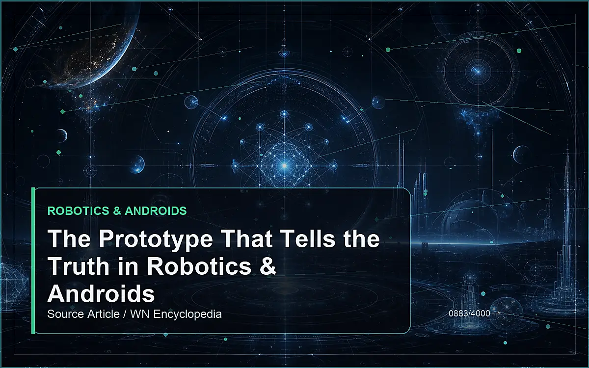 AI-generated encyclopedia reference image for The Prototype That Tells the Truth in Robotics & Androids