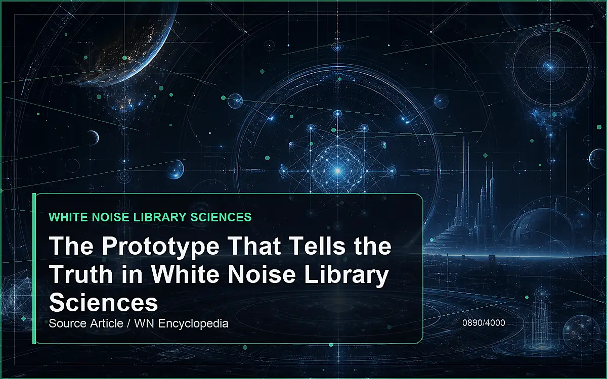 AI-generated encyclopedia reference image for The Prototype That Tells the Truth in White Noise Library Sciences