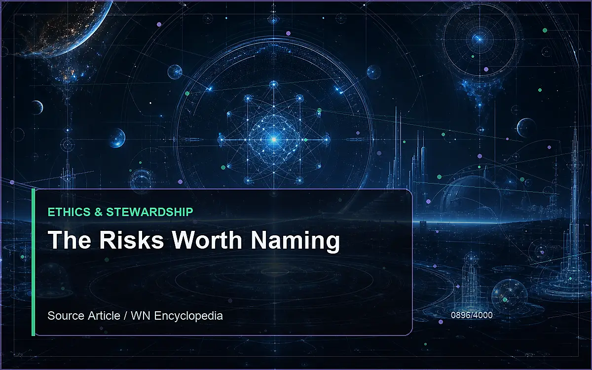 AI-generated encyclopedia reference image for The Risks Worth Naming