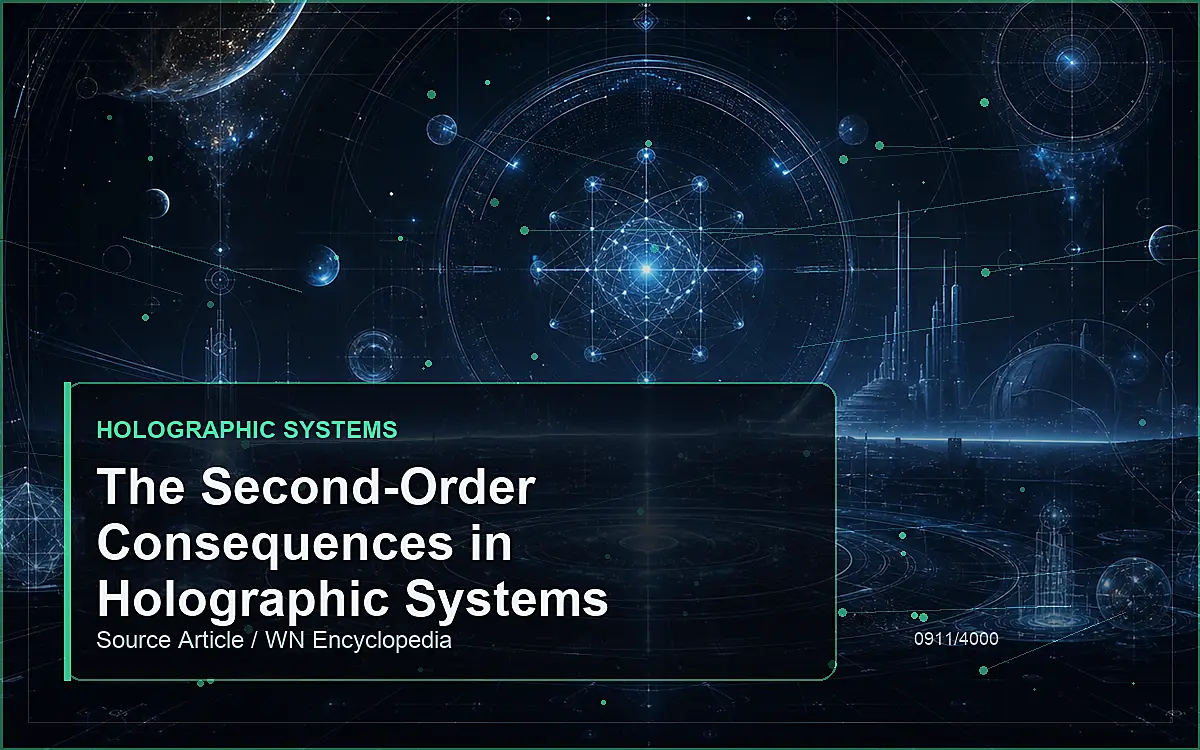 AI-generated encyclopedia reference image for The Second-Order Consequences in Holographic Systems