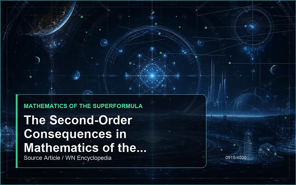 AI-generated encyclopedia reference image for The Second-Order Consequences in Mathematics of the Superformula