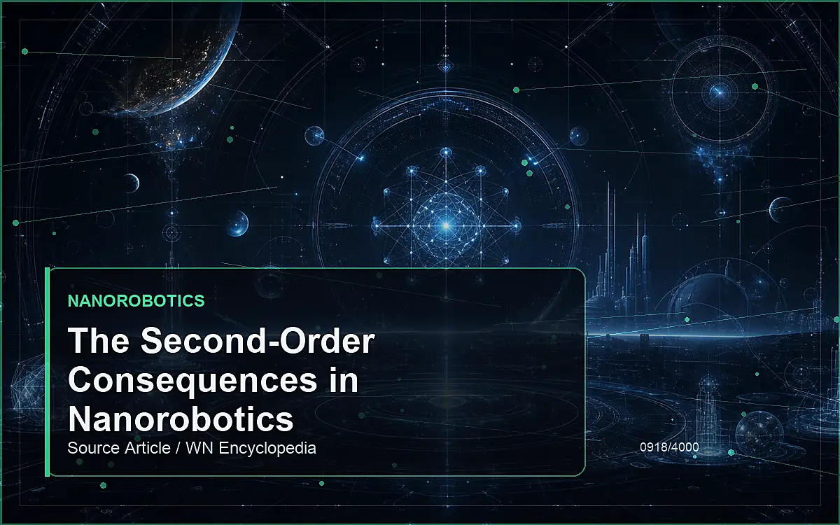 AI-generated encyclopedia reference image for The Second-Order Consequences in Nanorobotics