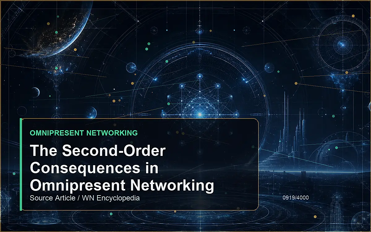 AI-generated encyclopedia reference image for The Second-Order Consequences in Omnipresent Networking