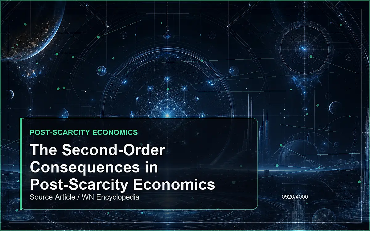 AI-generated encyclopedia reference image for The Second-Order Consequences in Post-Scarcity Economics