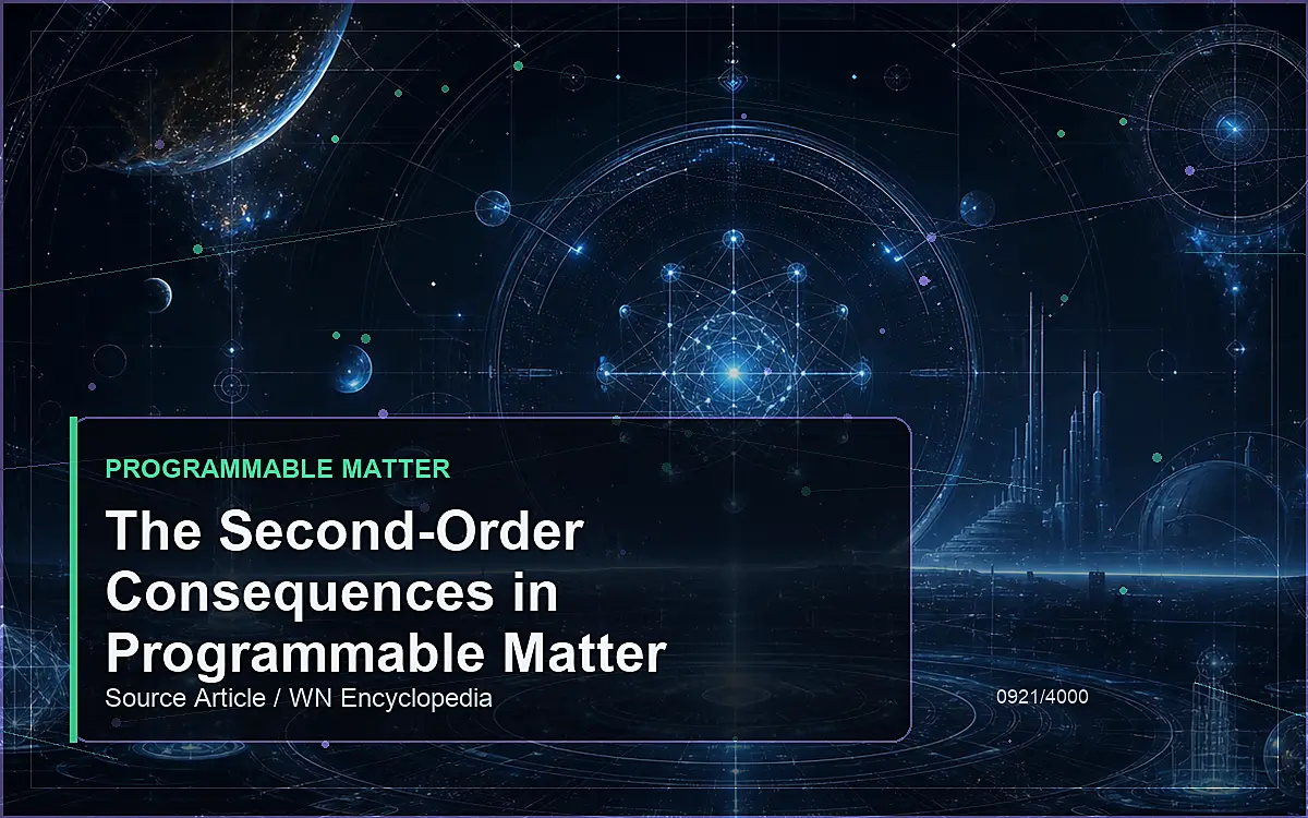 AI-generated encyclopedia reference image for The Second-Order Consequences in Programmable Matter