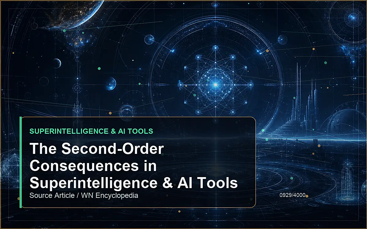 AI-generated encyclopedia reference image for The Second-Order Consequences in Superintelligence & AI Tools