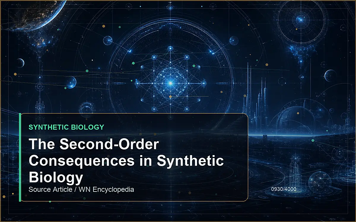 AI-generated encyclopedia reference image for The Second-Order Consequences in Synthetic Biology