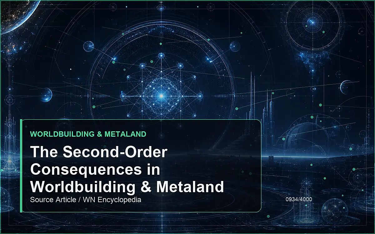 AI-generated encyclopedia reference image for The Second-Order Consequences in Worldbuilding & Metaland