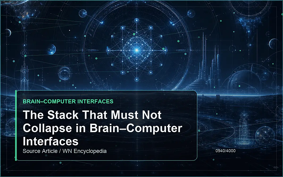 AI-generated encyclopedia reference image for The Stack That Must Not Collapse in Brain–Computer Interfaces