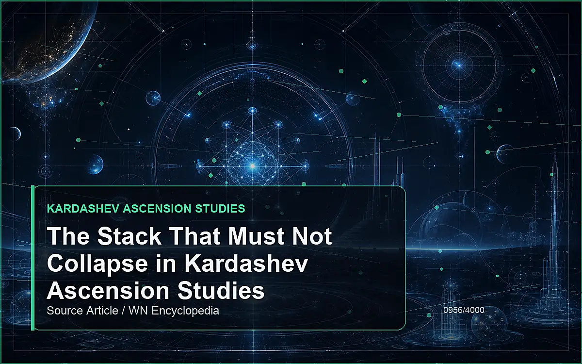 AI-generated encyclopedia reference image for The Stack That Must Not Collapse in Kardashev Ascension Studies