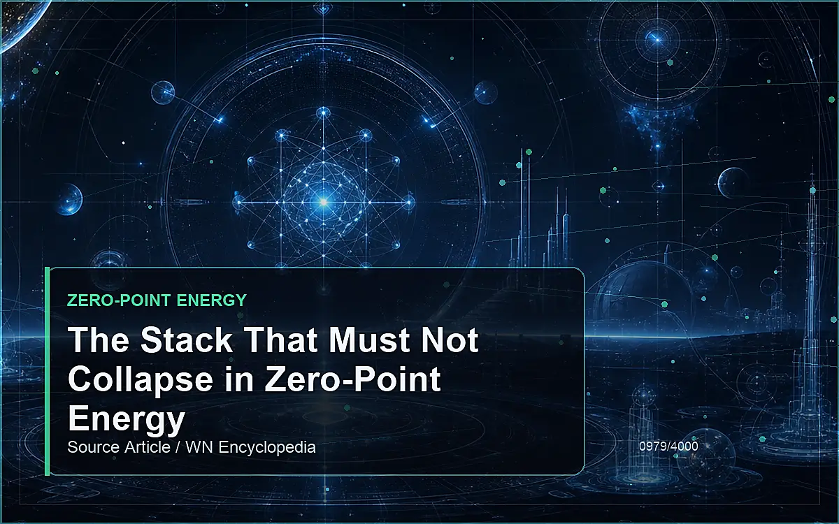 AI-generated encyclopedia reference image for The Stack That Must Not Collapse in Zero-Point Energy