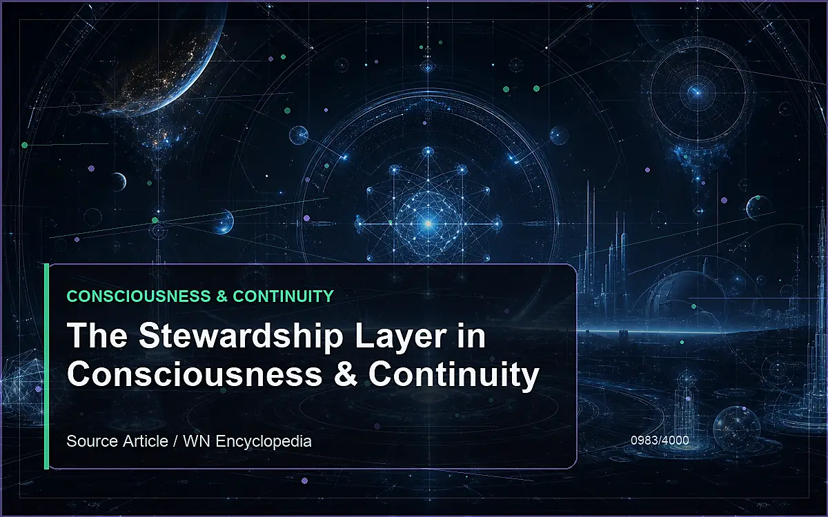 AI-generated encyclopedia reference image for The Stewardship Layer in Consciousness & Continuity