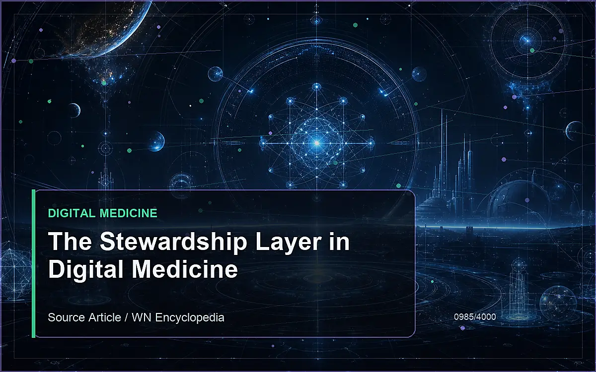 AI-generated encyclopedia reference image for The Stewardship Layer in Digital Medicine
