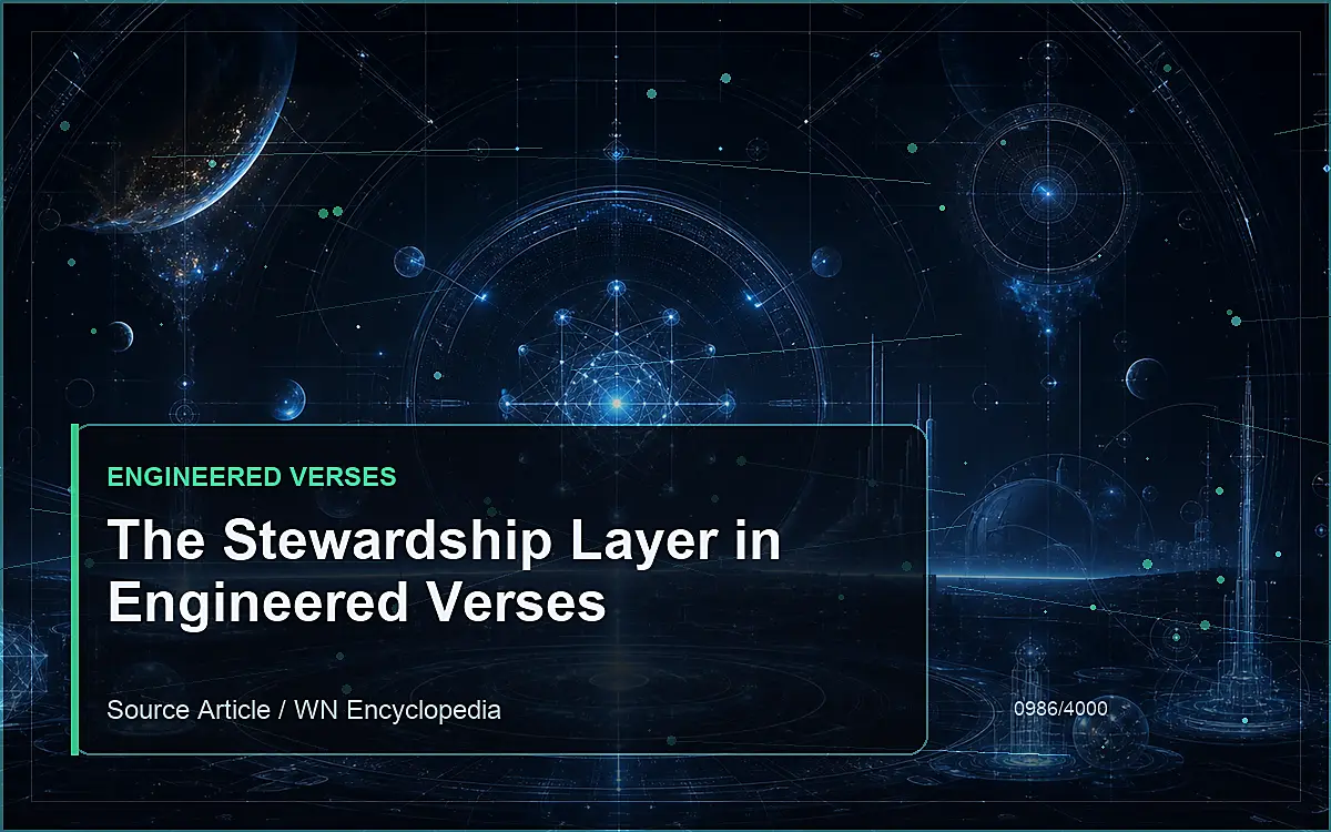 AI-generated encyclopedia reference image for The Stewardship Layer in Engineered Verses