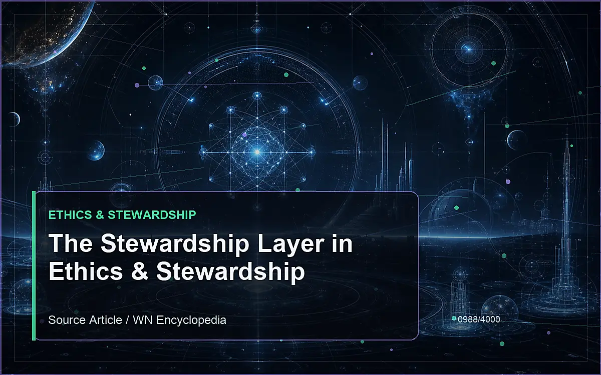 AI-generated encyclopedia reference image for The Stewardship Layer in Ethics & Stewardship