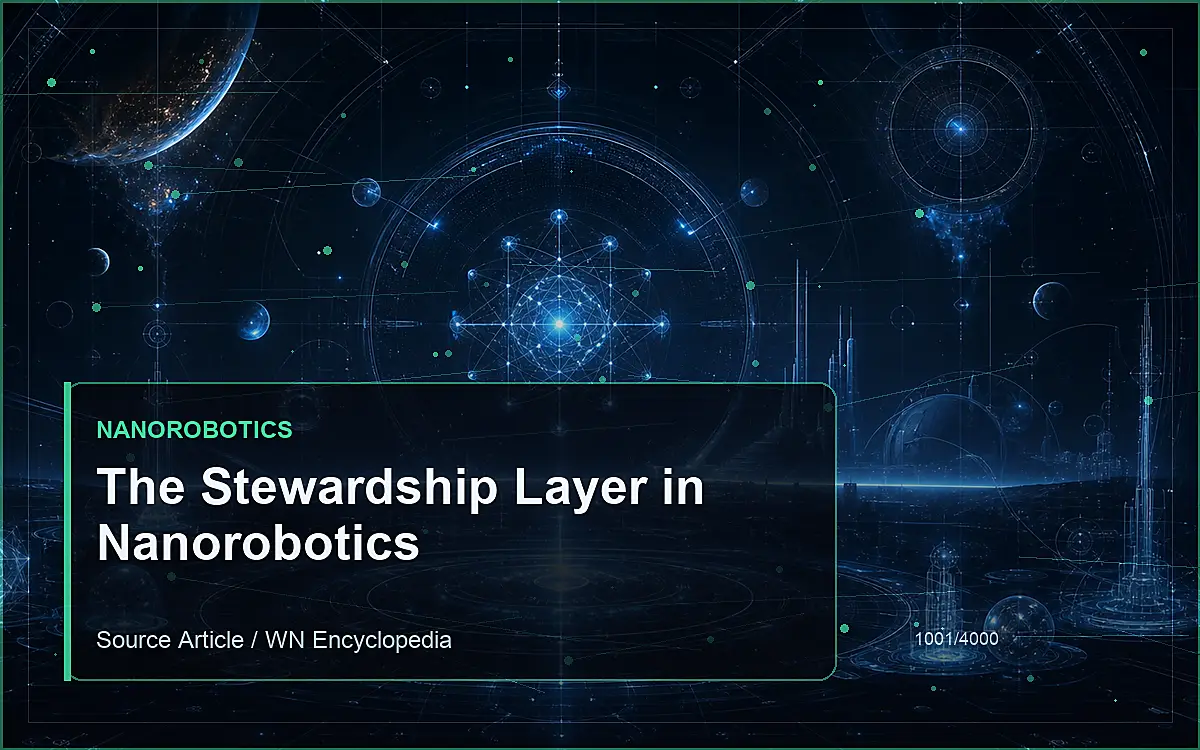 AI-generated encyclopedia reference image for The Stewardship Layer in Nanorobotics