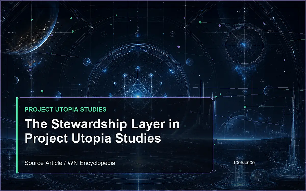 AI-generated encyclopedia reference image for The Stewardship Layer in Project Utopia Studies