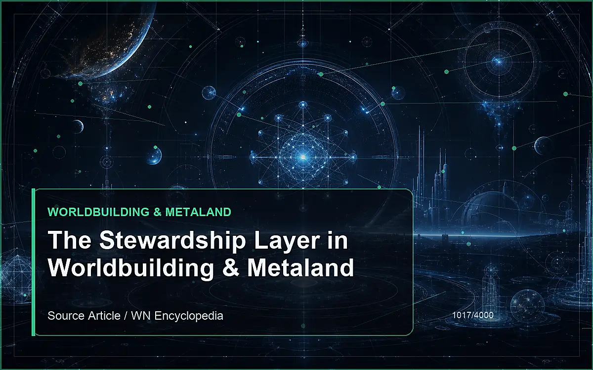 AI-generated encyclopedia reference image for The Stewardship Layer in Worldbuilding & Metaland