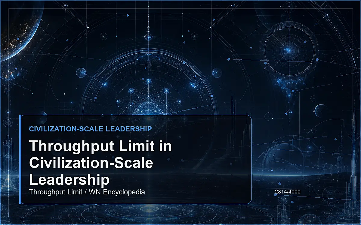 AI-generated encyclopedia reference image for Throughput Limit in Civilization-Scale Leadership