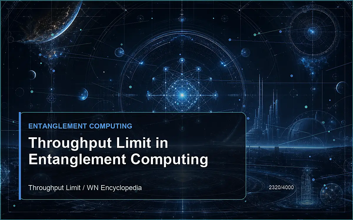 AI-generated encyclopedia reference image for Throughput Limit in Entanglement Computing