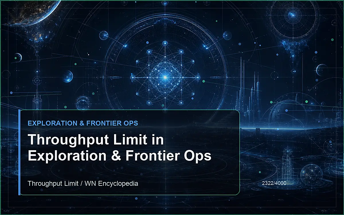 AI-generated encyclopedia reference image for Throughput Limit in Exploration & Frontier Ops