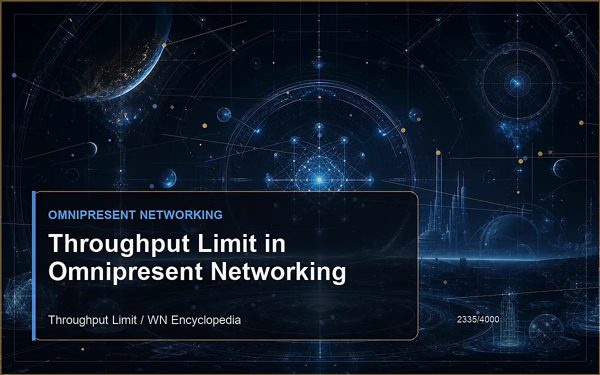AI-generated encyclopedia reference image for Throughput Limit in Omnipresent Networking
