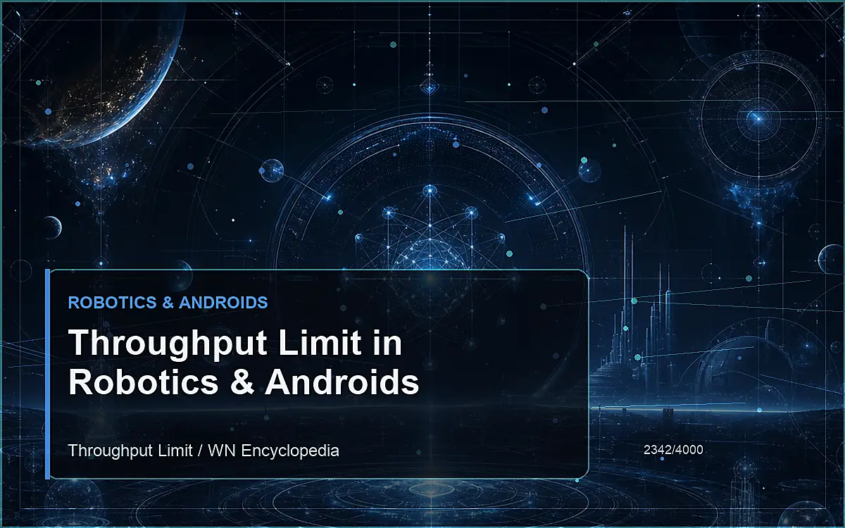 AI-generated encyclopedia reference image for Throughput Limit in Robotics & Androids