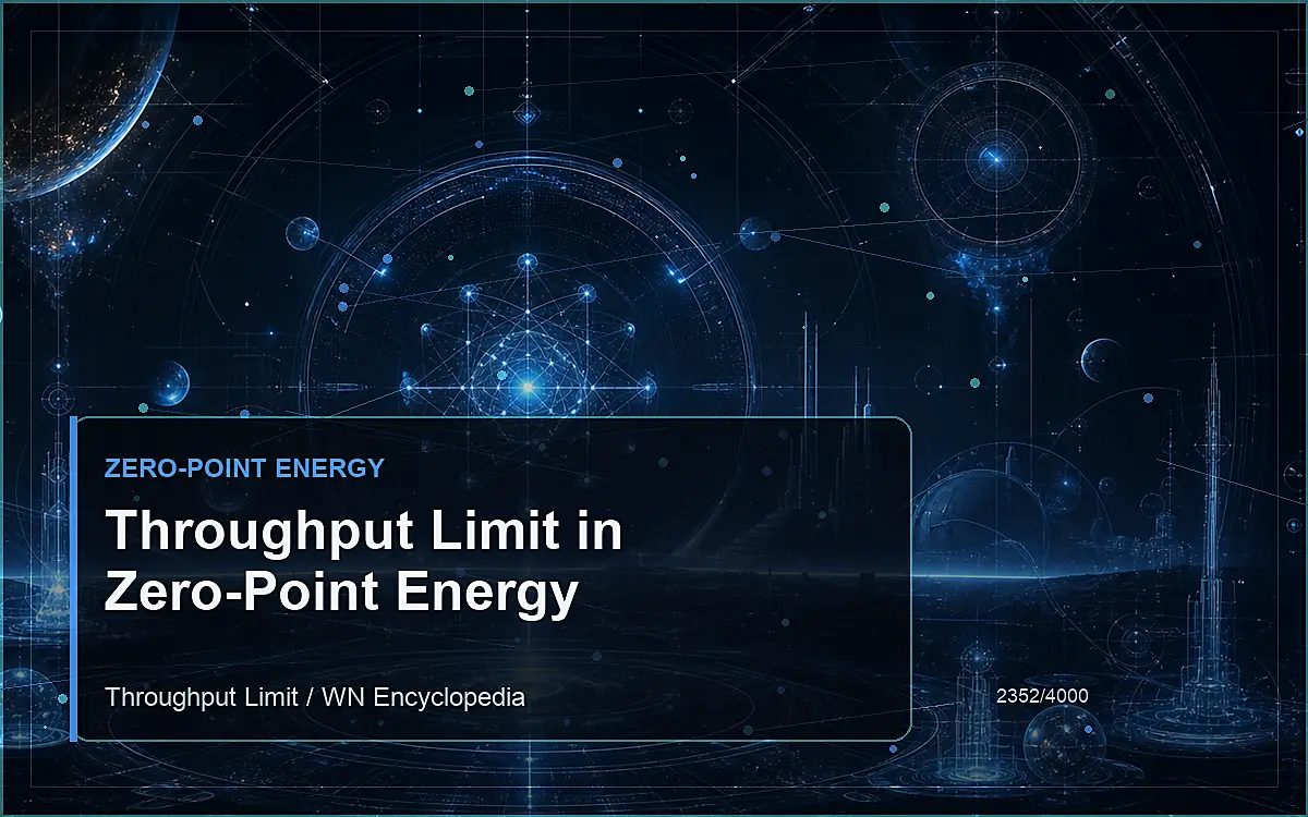 AI-generated encyclopedia reference image for Throughput Limit in Zero-Point Energy