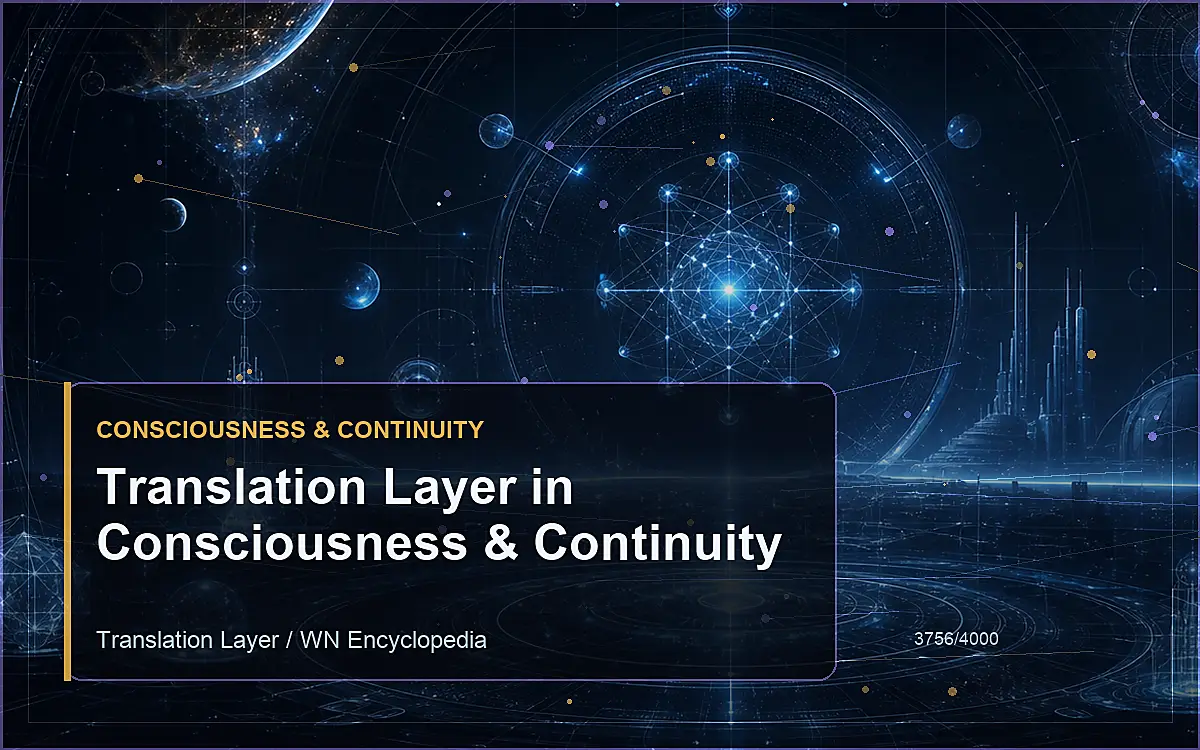 AI-generated encyclopedia reference image for Translation Layer in Consciousness & Continuity