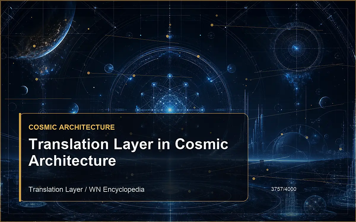 AI-generated encyclopedia reference image for Translation Layer in Cosmic Architecture