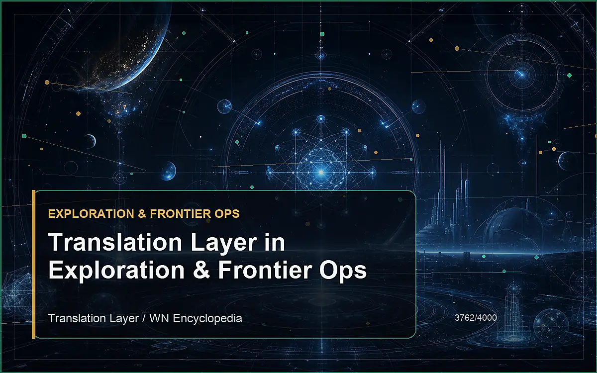 AI-generated encyclopedia reference image for Translation Layer in Exploration & Frontier Ops