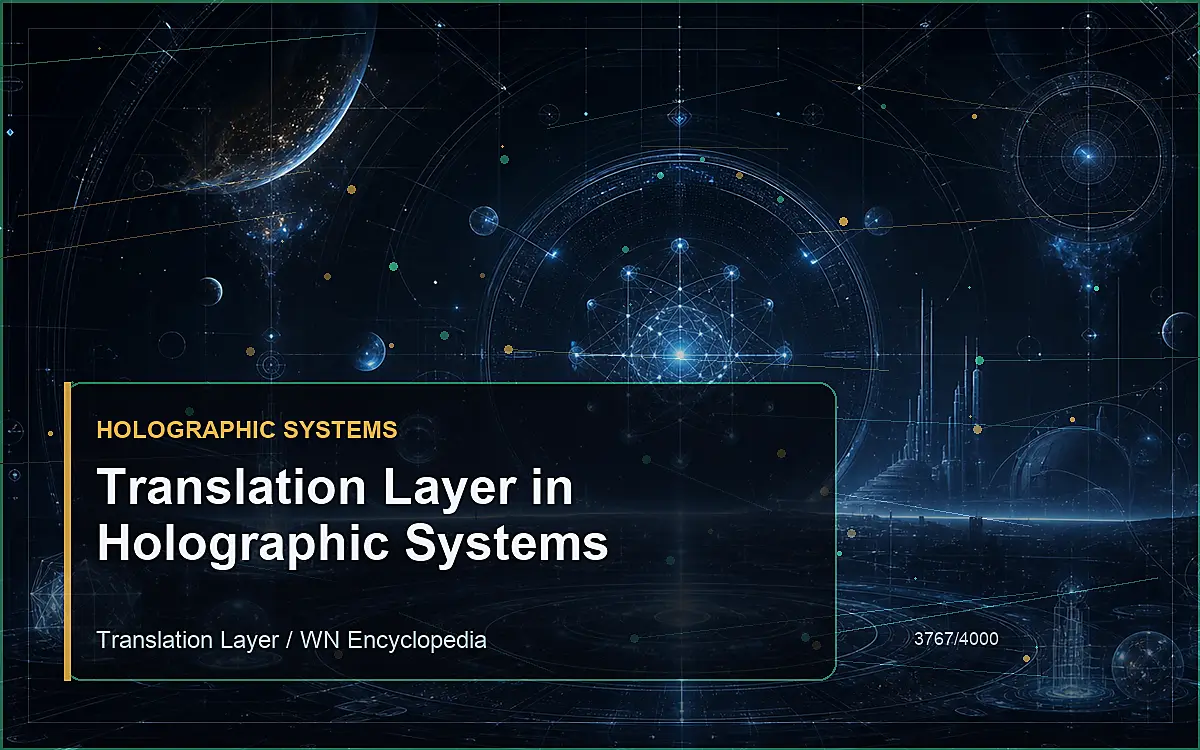 AI-generated encyclopedia reference image for Translation Layer in Holographic Systems