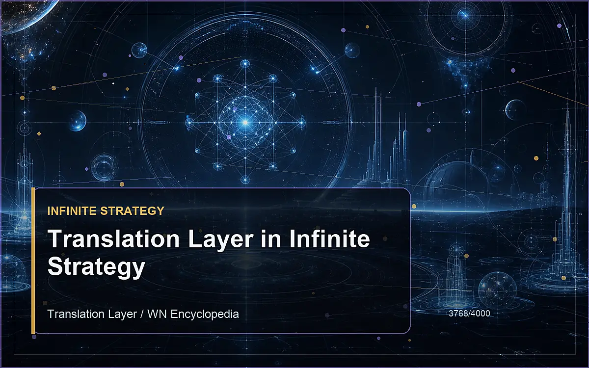 AI-generated encyclopedia reference image for Translation Layer in Infinite Strategy
