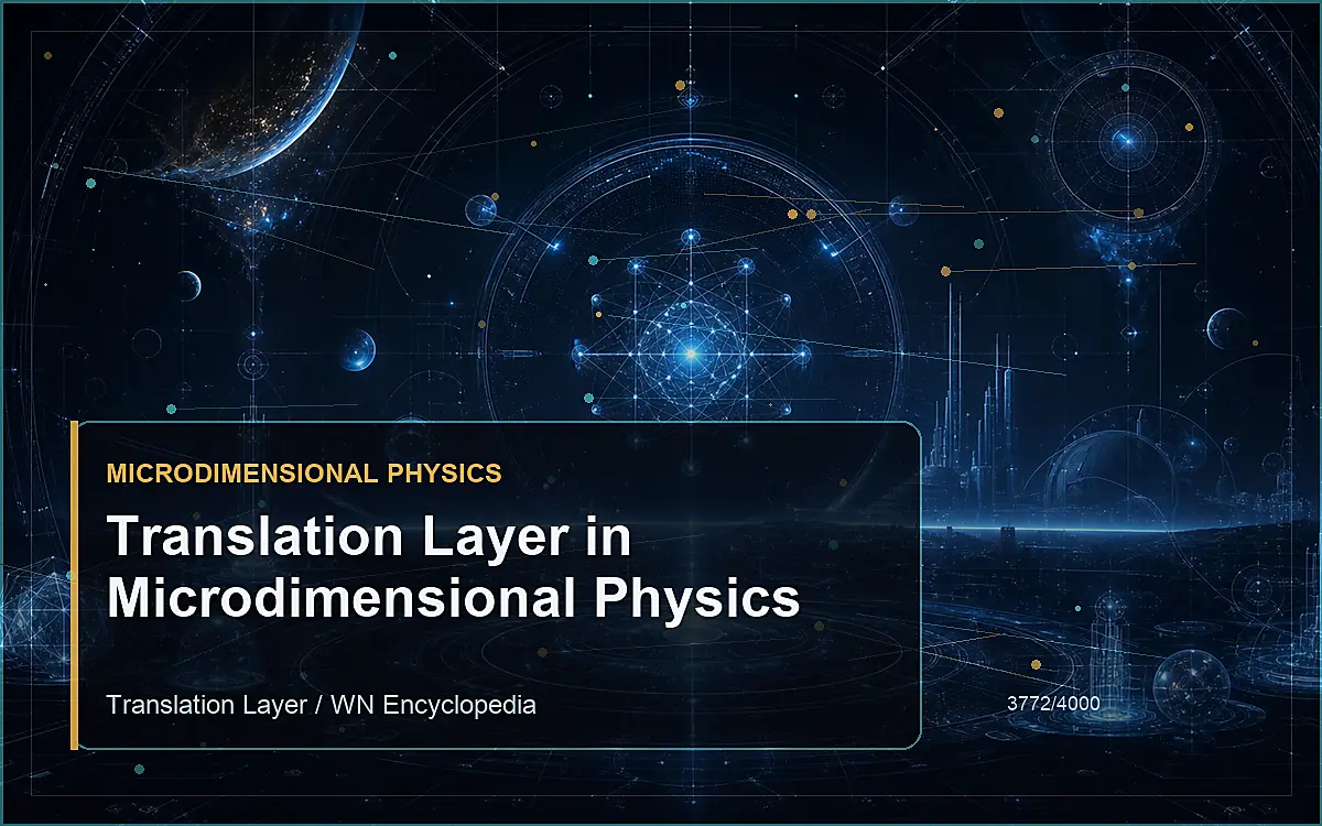 AI-generated encyclopedia reference image for Translation Layer in Microdimensional Physics