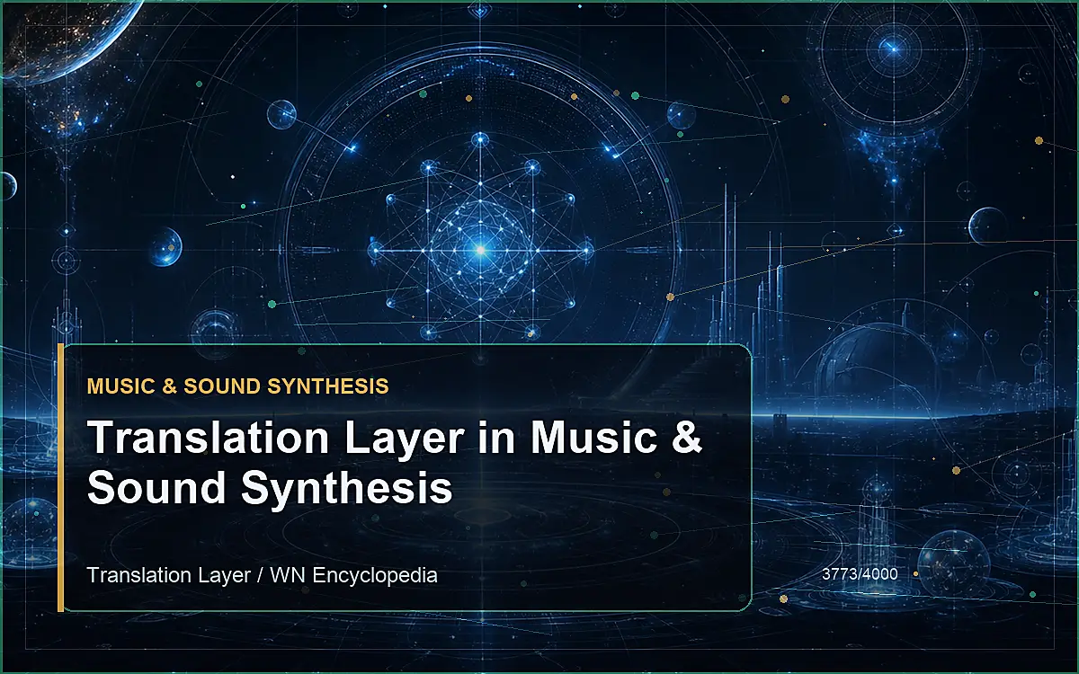 AI-generated encyclopedia reference image for Translation Layer in Music & Sound Synthesis