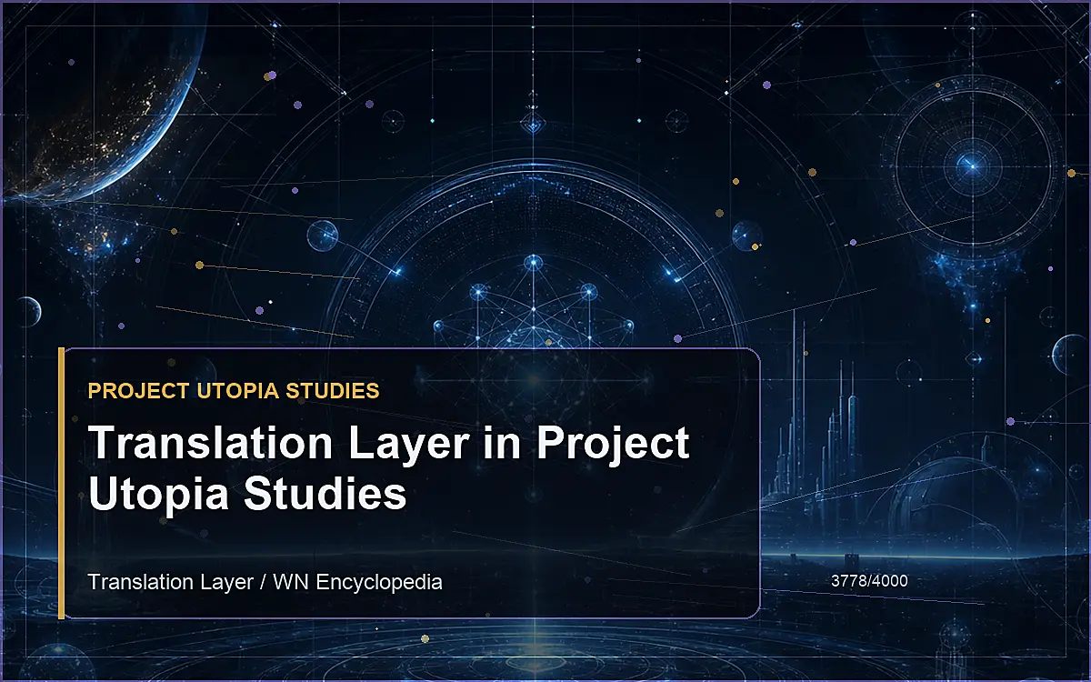 AI-generated encyclopedia reference image for Translation Layer in Project Utopia Studies