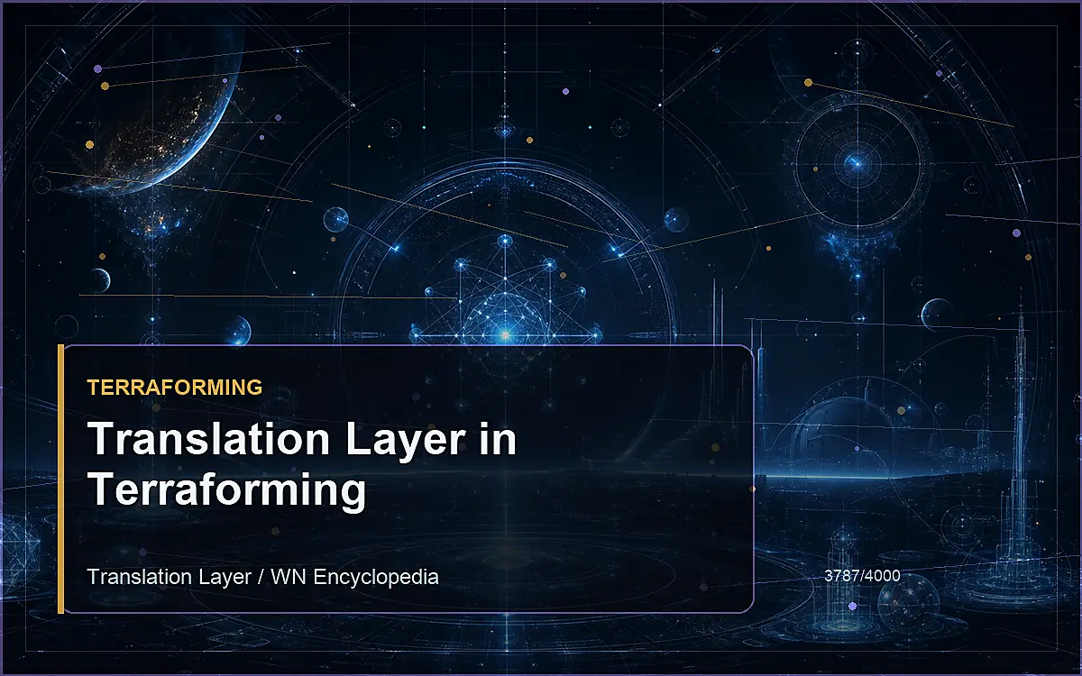 AI-generated encyclopedia reference image for Translation Layer in Terraforming